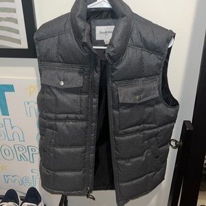 Insulted Grey Vest